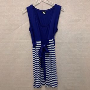 Venus striped tank dress
